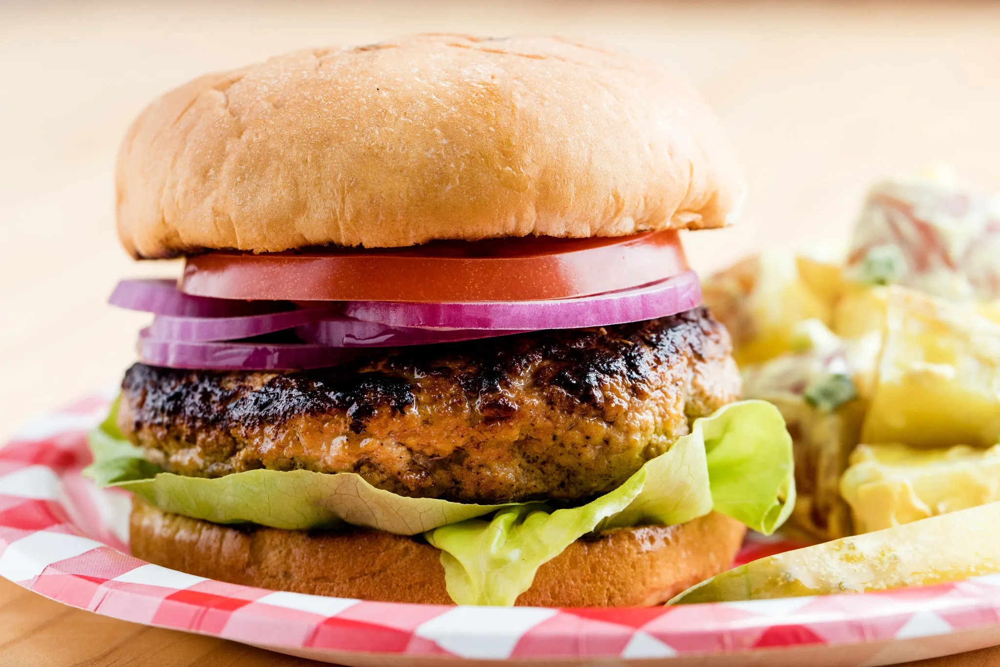 Bombay Curry Spice Turkey Burgers