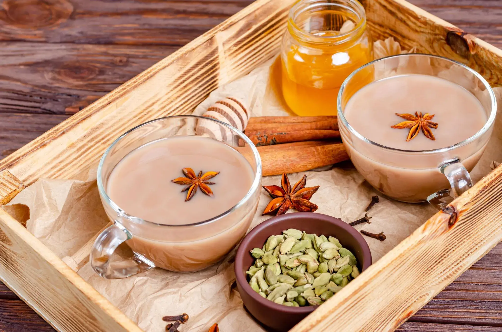 Indian Chai Tea with Milk