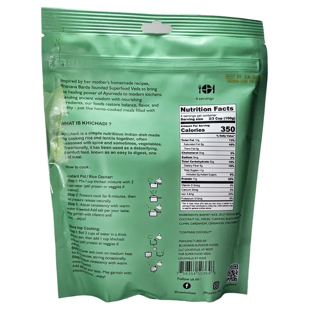 Vegan Khichadi ( with coconut oil ) - Image 2