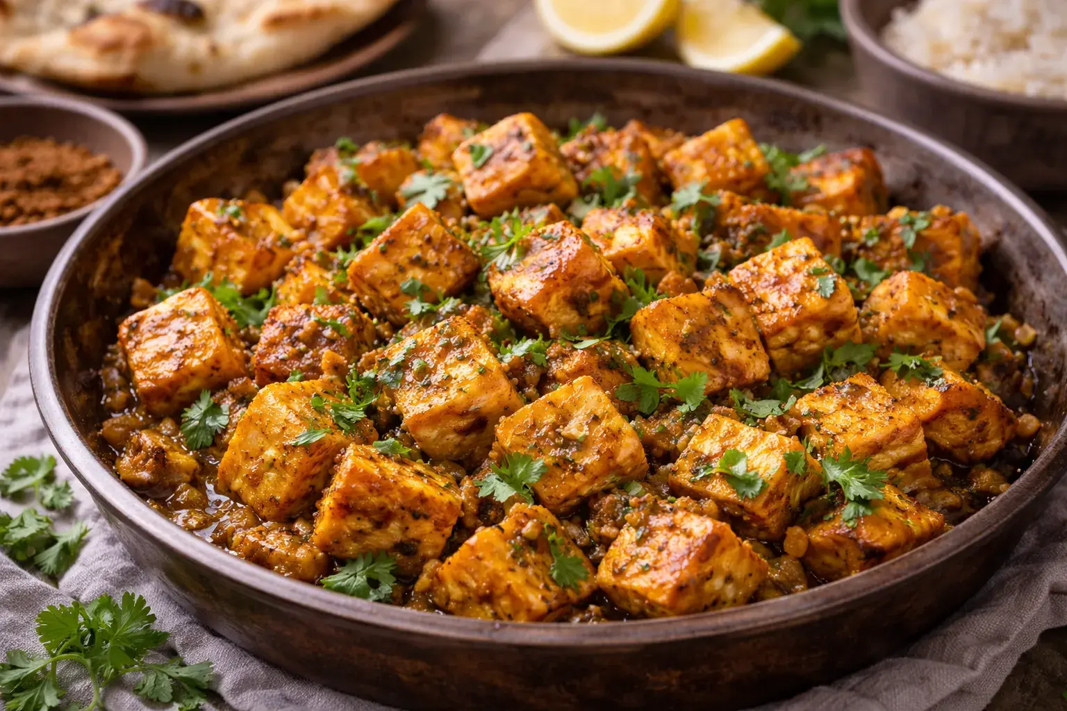 Roasted Paneer